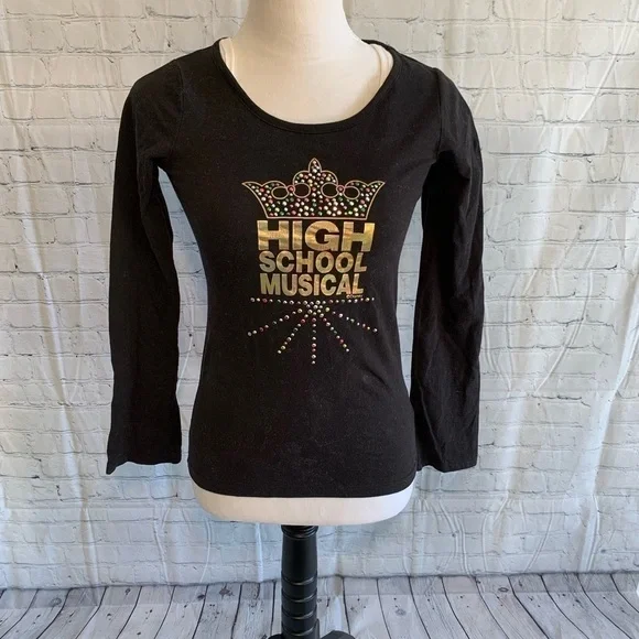 Disney High School Musical Long Sleeve Shirt Size 12/14 - Picture 1 of 7